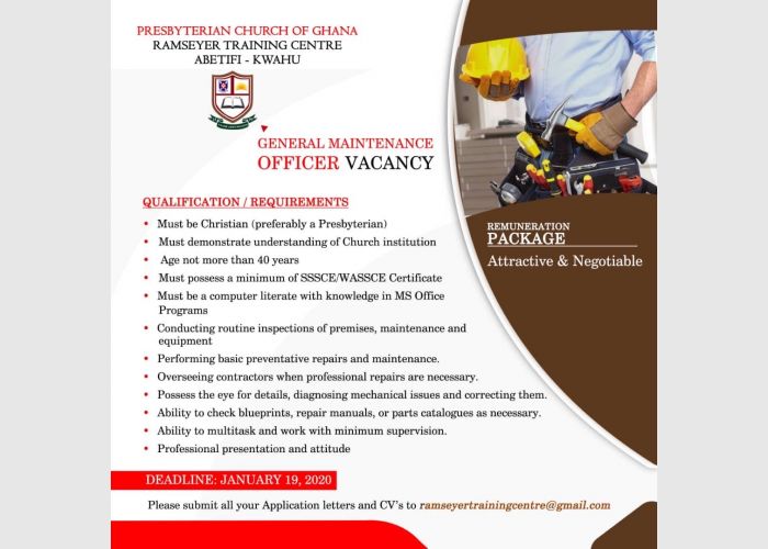 Job Vacancy for Account Officer
