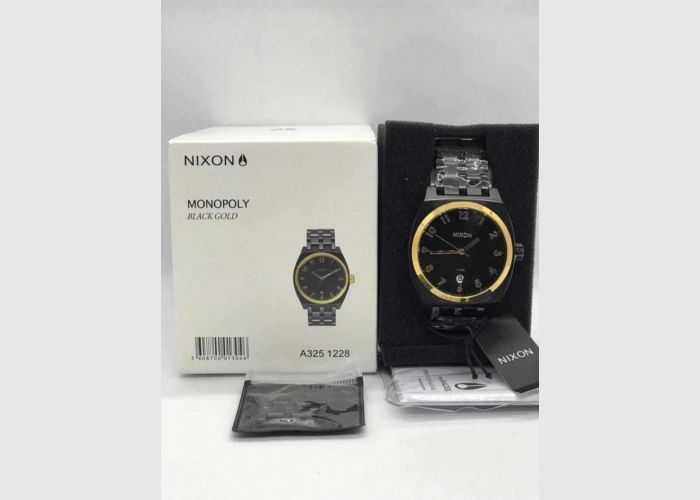 Black gold monopoly watch