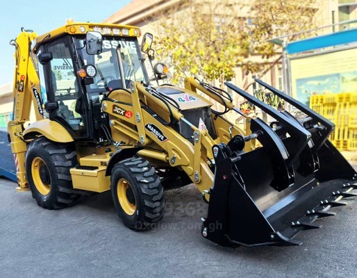Massive Backhoe Loaders