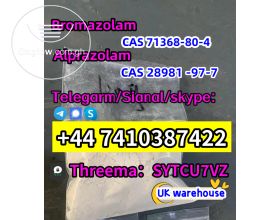 Bromazolam good quality CAS 71368â€“80â€“4 powder in stock Telegarm/Signal/skype: +44 7410387422