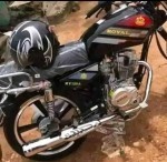 Brand new royal motorcycle
